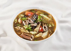 Canh lươn hầm cải chua