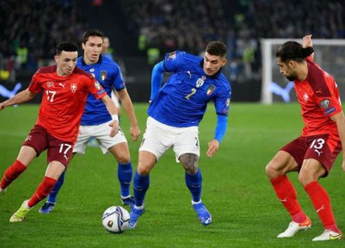 Italia 1-1 Thụy Sỹ: Jorginho đá hỏng 11m, Italia lỡ cơ hội đoạt vé sớm