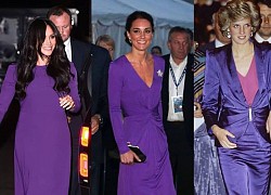 Lên đồ giống Công nương Diana, Meghan Markle 'kém sang' hơn hẳn Kate Middleton vài bậc