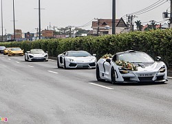 McLaren 720S N-Largo cùng dàn siêu xe rước dâu tại TP.HCM