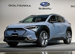 Subaru ra mắt xe điện đầu tiên Solterra SUV