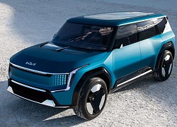 Cận cảnh SUV điện Kia Concept EV9, di chuyển tối đa 480 km