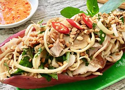 Gỏi hoa chuối thịt gà