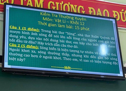 Muốn đi tấu hài nhưng ba mẹ muốn làm giáo viên: Cô giáo ra đề Lý khiến tụi học trò "ngất" tại chỗ vì quá dễ thương