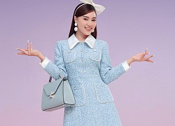 Ninh Dương Lan Ngọc hóa thân thành quý cô Pháp sang chảnh trong BST vải tweed của Đỗ Mạnh Cường