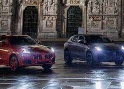 80 chiếc Maserati Grecale xếp hình dài hơn 100m 'hâm nóng' trước thời điểm ra mắt cạnh tranh Porsche Macan