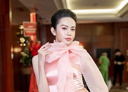 Á hậu Lương Mỹ Kỳ khoe nhan sắc xinh đẹp trong ngày tái xuất showbiz