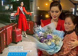 Đỗ Thị Hà đẹp lộng lẫy, khóc trước giờ lên đường thi Miss World