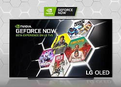 GeForce Now sẽ cho stream trực tiếp trò chơi PC lên TV của LG