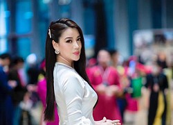 Nhiều lần lộ thân hình phát tướng sồ sề, Trương Ngọc Ánh gây bất ngờ khi khoe vóc dáng cực thon gọn với áo dài trắng