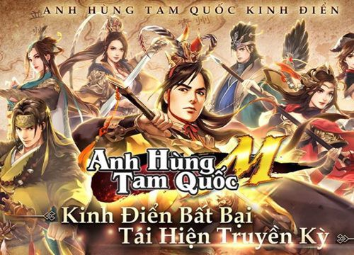 Anh Hùng Tam Quốc M chính thức ra mắt vào 24/11