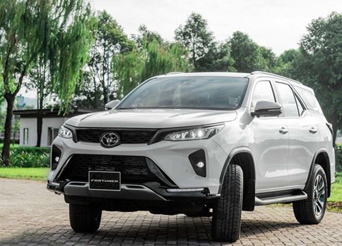 Bảng giá xe Toyota tháng 11: Toyota Fortuner Legender ưu đãi lên đến 20 triệu đồng