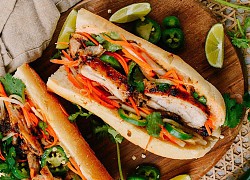 Bánh mì kẹp thịt gà