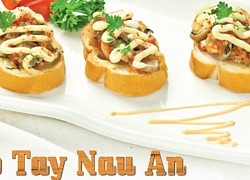 Bánh mì nướng xốt cà