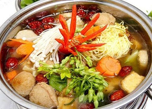 Cách nấu lẩu thái chay thanh đạm mà chua cay đậm vị