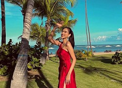 Đi thi Miss World 2021, Đỗ Thị Hà hóa người chơi 'hệ màu sắc' đố thí sinh nào sánh kịp