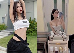 Diệp Lâm Anh diện áo 2 dây xẻ sâu lấp ló đôi gò bồng đảo nảy nở, thông báo 1 việc hậu ồn ào hôn nhân