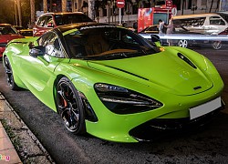 Chiếc McLaren 720S đầu tiên về Việt Nam xuất hiện với màu xanh khác lạ