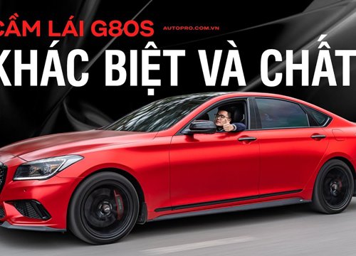 Đánh giá Genesis G80 Sport 2018 hàng siêu hiếm tại Việt Nam: Hoàn thiện tốt, ga là dính lưng nhưng còn 'mềm' đúng kiểu xe sang