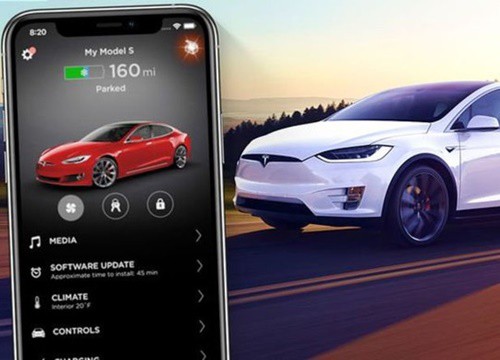 Không thể vào xe Tesla do lỗi máy chủ