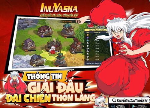 Khuyển Dạ Xoa Truyền Kỳ - IP InuYasha tung Giải Đấu Thôn Làng Thôn Làng Đại Chiến kèm 1000 Giftcode, sẵn sàng bùng nổ Big Update 3.0