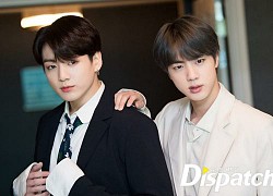 Màn "tấu hài" của Jin và Jungkook (BTS) tại AMAs: Tất cả là vì 1 dòng chữ đột nhiên xuất hiện trên màn hình?