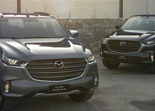 Mazda BT-50 2022 ra mắt Philippines, giá từ 621 triệu đồng