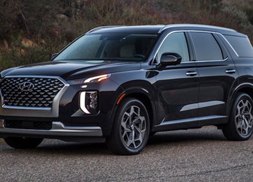 Nội thất Hyundai Palisade 2022 lần đầu lộ diện: Vô-lăng tích hợp nút cảm ứng như xe sang, ra mắt giữa năm sau