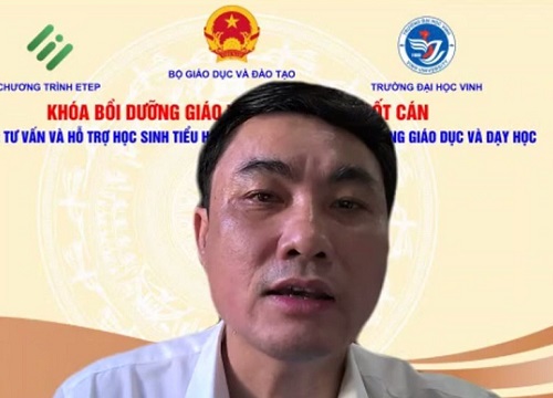 Trường Đại học Vinh: Bồi dưỡng cho 3.024 giáo viên phổ thông về tư vấn, hỗ trợ học sinh