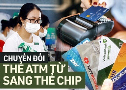 Cách chuyển đổi thẻ từ ATM sang thẻ chip chỉ trong "một nốt nhạc"