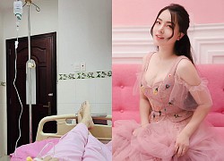 Hải Băng gây hoang mang với ảnh cắm kim truyền