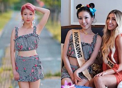 "Miss tấu hài" của Hồng Kông mặc lại váy cũ đi thi Miss Grand 2021