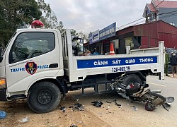 Nam sinh gãy chân khi đâm vào xe CSGT: Thêm một góc camera khác làm rõ