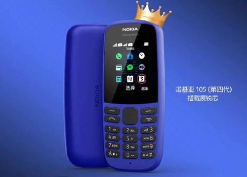 Nokia 105 là điện thoại di động cổ điển hàng đầu thế giới