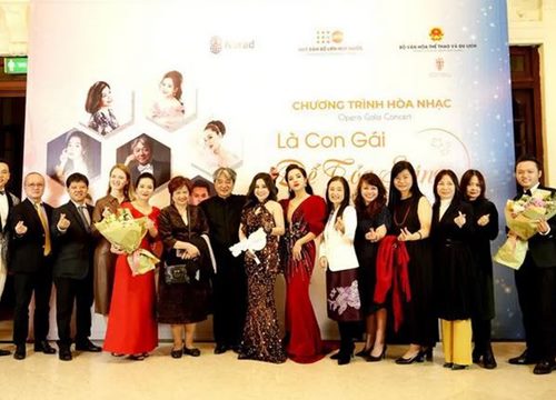 Opera Gala 'Là Con gái để Tỏa sáng' nhằm thúc đẩy bình đẳng giới, trao quyền cho phụ nữ