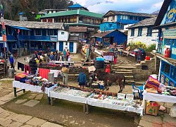 Sắc thu rực rỡ ở Nepal