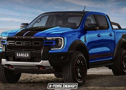 Xem trước Ford Ranger Raptor 2022 đầy mạnh mẽ