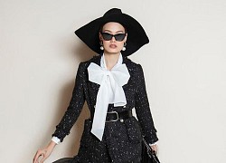 Thanh lịch, kiêu kỳ như một quý cô Paris qua 11 set đồ với chân váy midi + blazer tweed