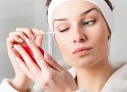 5 mẹo nhỏ hiệu quả trong việc làm sạch mascara trên mi mắt