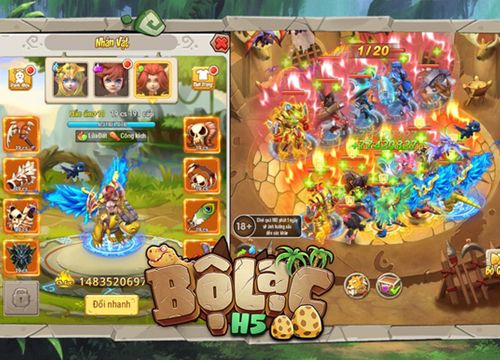 Bộ Lạc H5 - Sân chơi nhập vai đấu pet chưa bao giờ hết chán của giới game thủ Việt