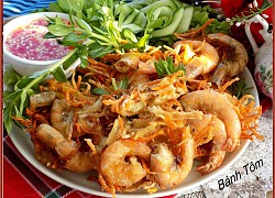 Cách làm bột bánh tôm giòn ngon như ngoài tiệm