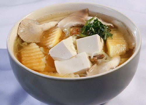 Canh đu đủ lá lốt