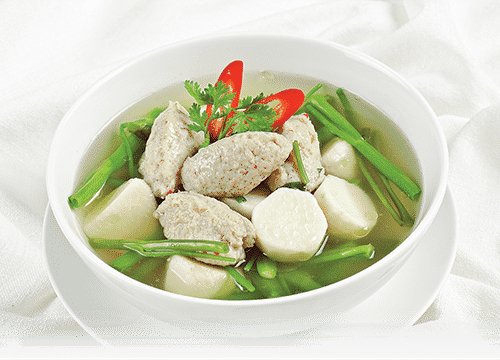 Canh sườn non nha đam và đậu xanh