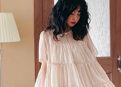 Chị em xin &quot;info&quot; lia lịa chiếc váy babydoll mà Linh Ka diện, mình mới tìm được link mua giá tầm 200K chắc nàng sẽ cần