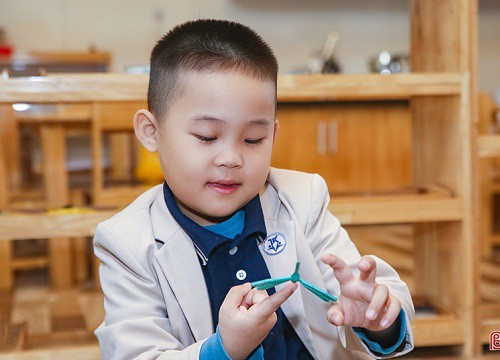 Chương trình Montessori Trường Mầm non Trung Kiên - thúc đẩy tối đa tiềm năng của trẻ