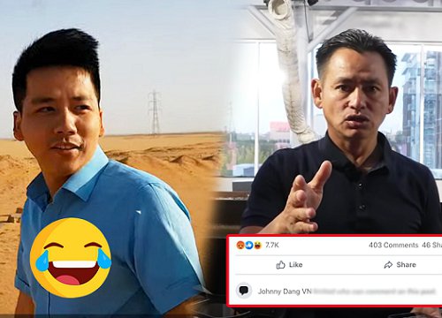 Cuối cùng Johnny Đặng cũng có động thái "né đòn" từ cơn phẫn nộ của netizen: Có chăng đã quá muộn màng?