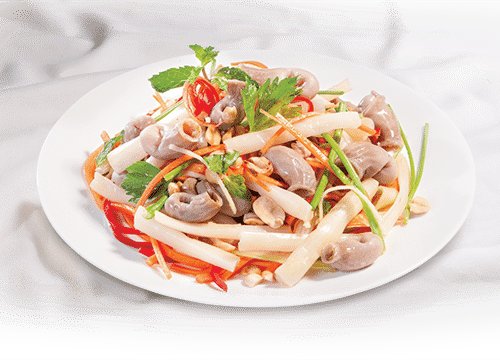 Gỏi bao tử cá basa