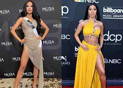 Kim Duyên thi Miss Universe: hết giống Miss Venezuela lại hóa Cardi B