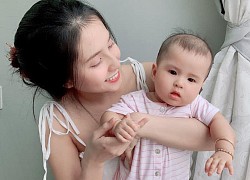 Thiên An khoe khoảnh khắc nhảy nhót cưng xỉu của ái nữ 8 tháng tuổi, tiết lộ 1 thay đổi lớn