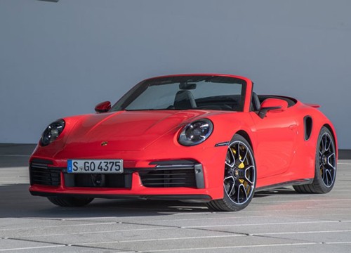 Top 10 xe mui trần tốt nhất năm 2021: Porsche 911 Turbo S Cabriolet đầu bảng